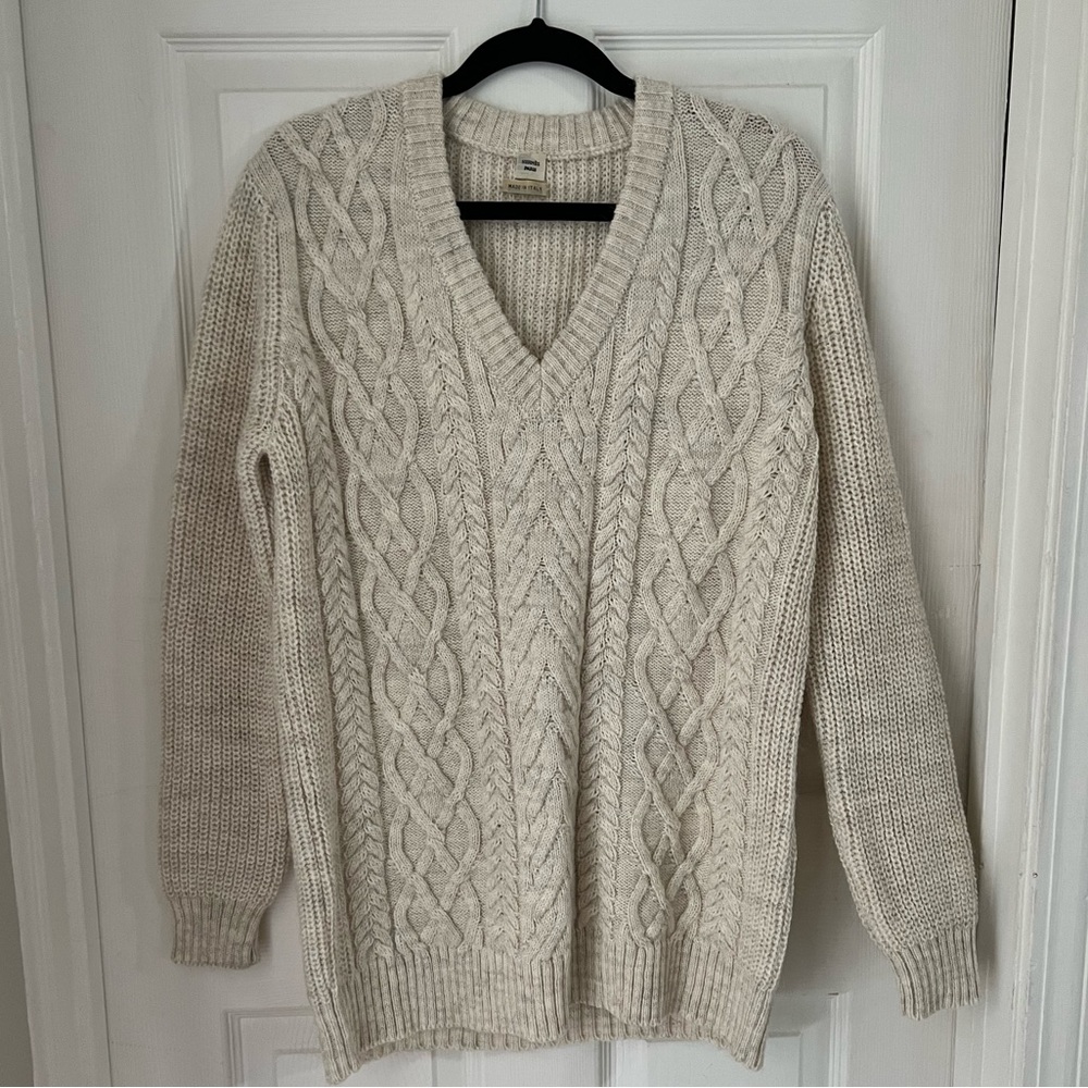 NWOT Hermes Cable Knit Sweater